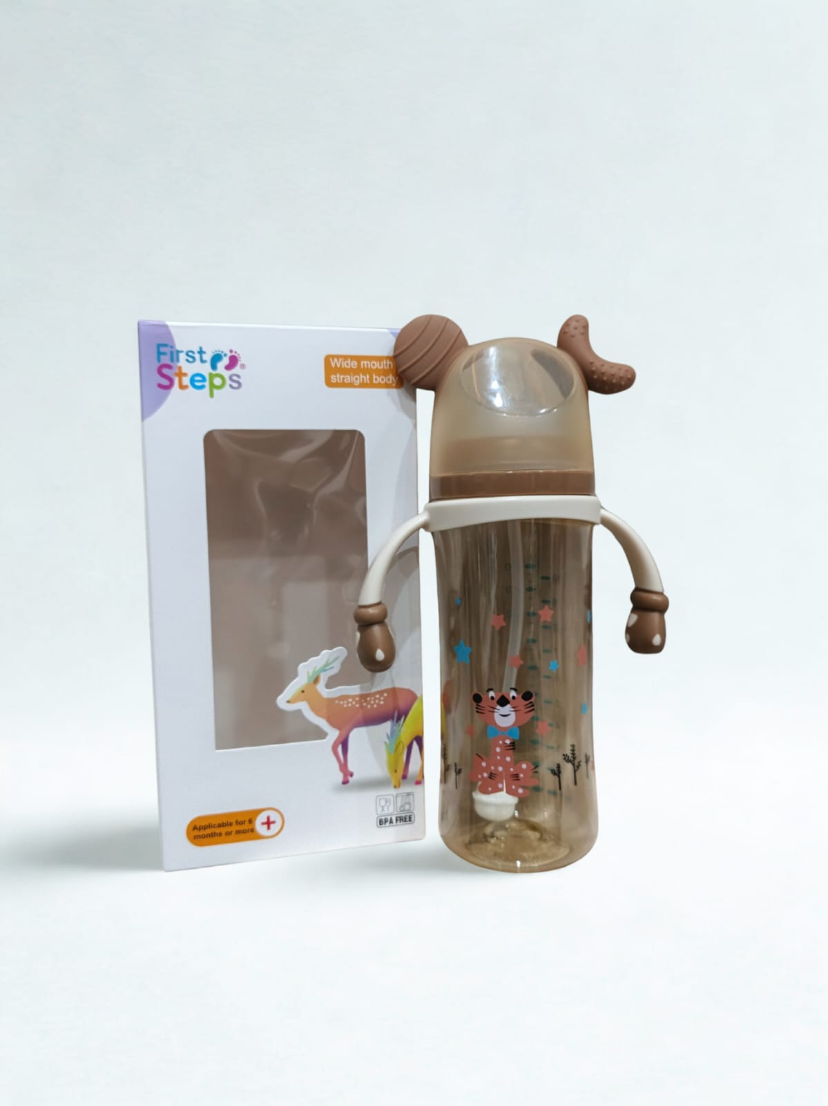 First Steps Wide Mouth Baby Feeder – (10 Oz/300ml)