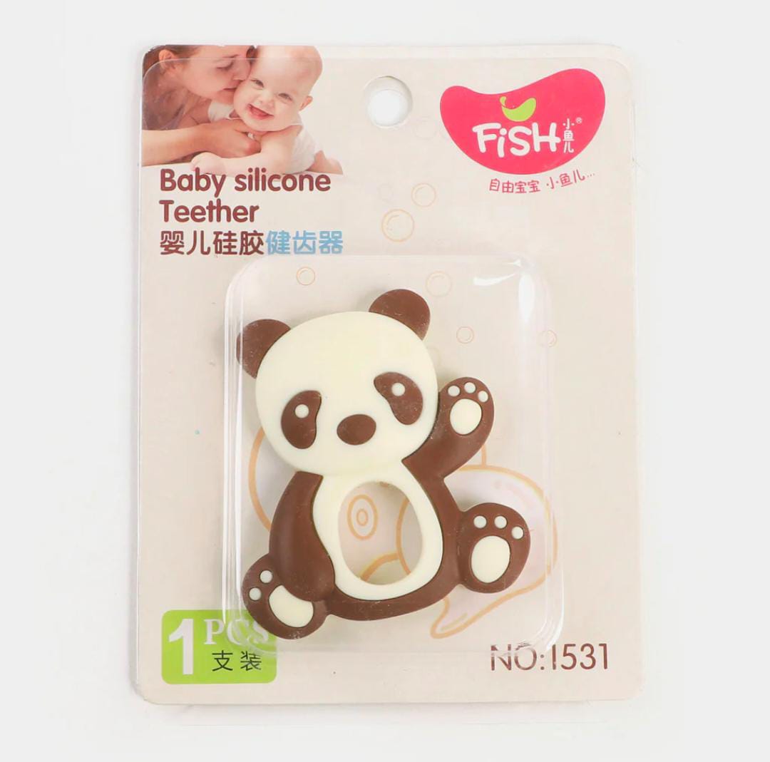 Adorable Panda Baby Silicone Teether