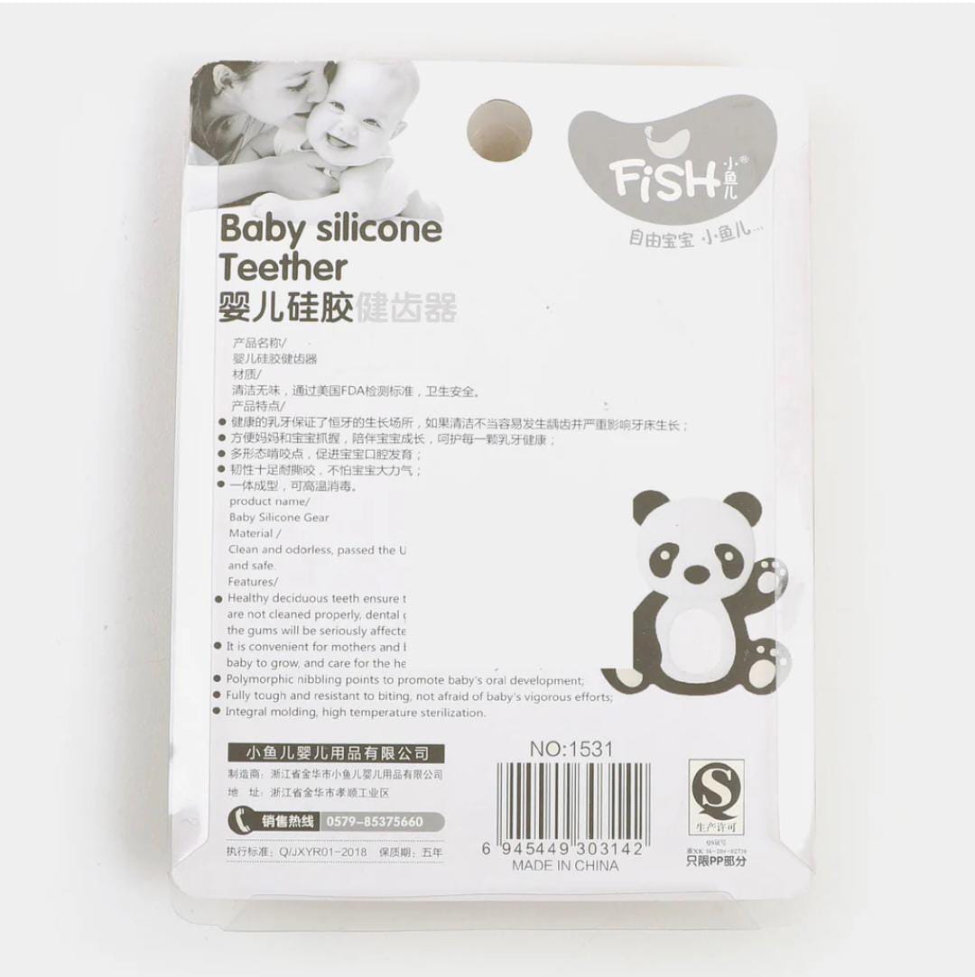 Adorable Panda Baby Silicone Teether