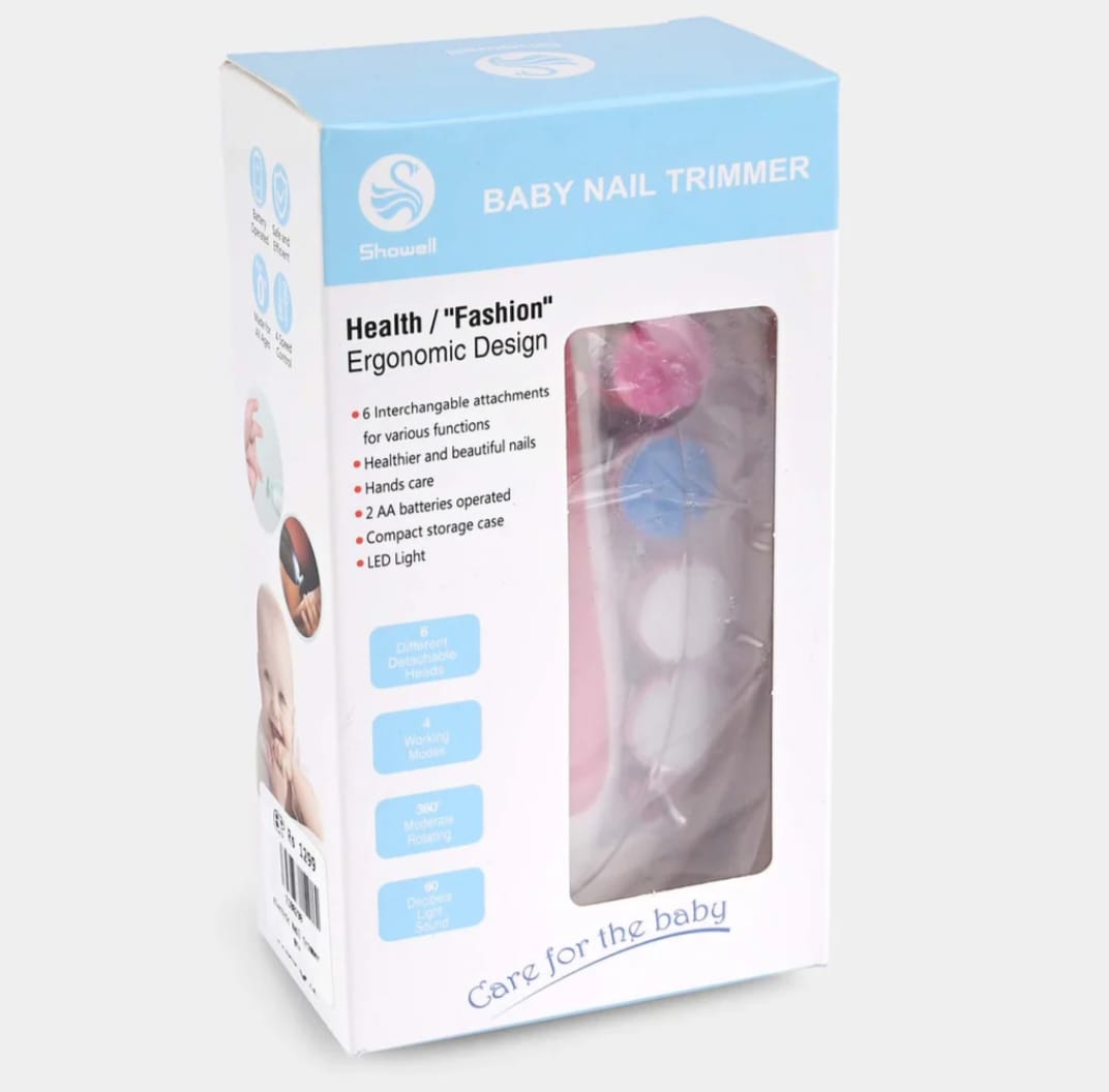 Baby electric  nail cutter manicure & Pedicure 0m+