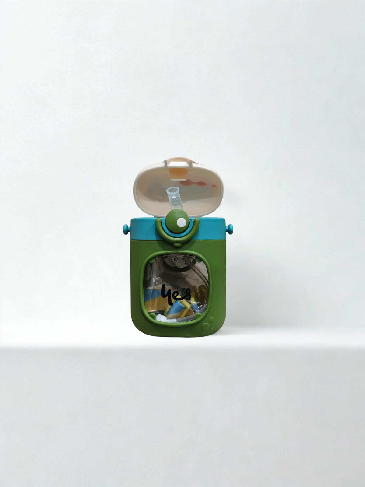 Yes Dinosaur Straw Cup With Strap