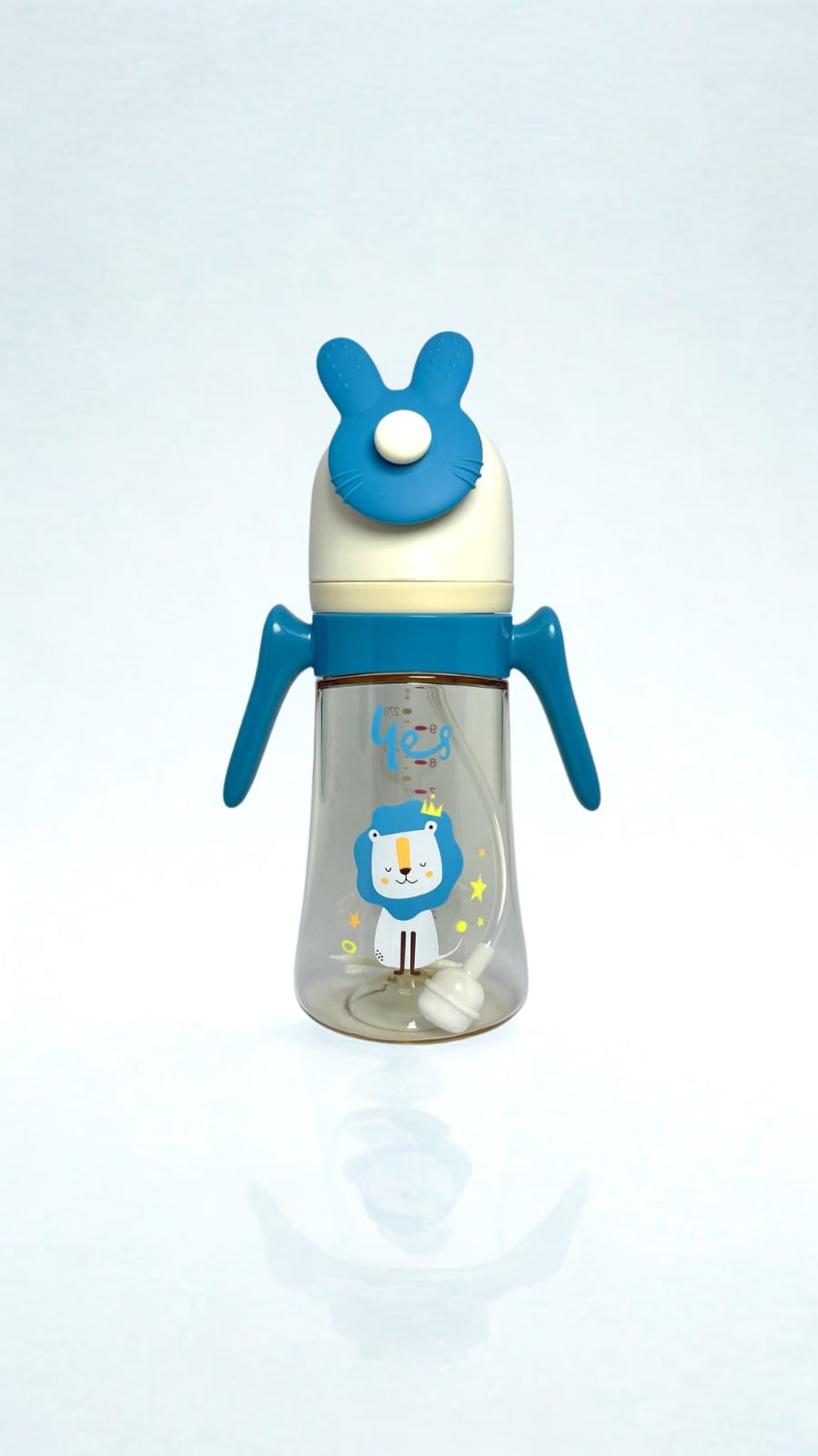 Yes Feeder Bottle with Bunny Cap & Handles (6oz / 180ml)