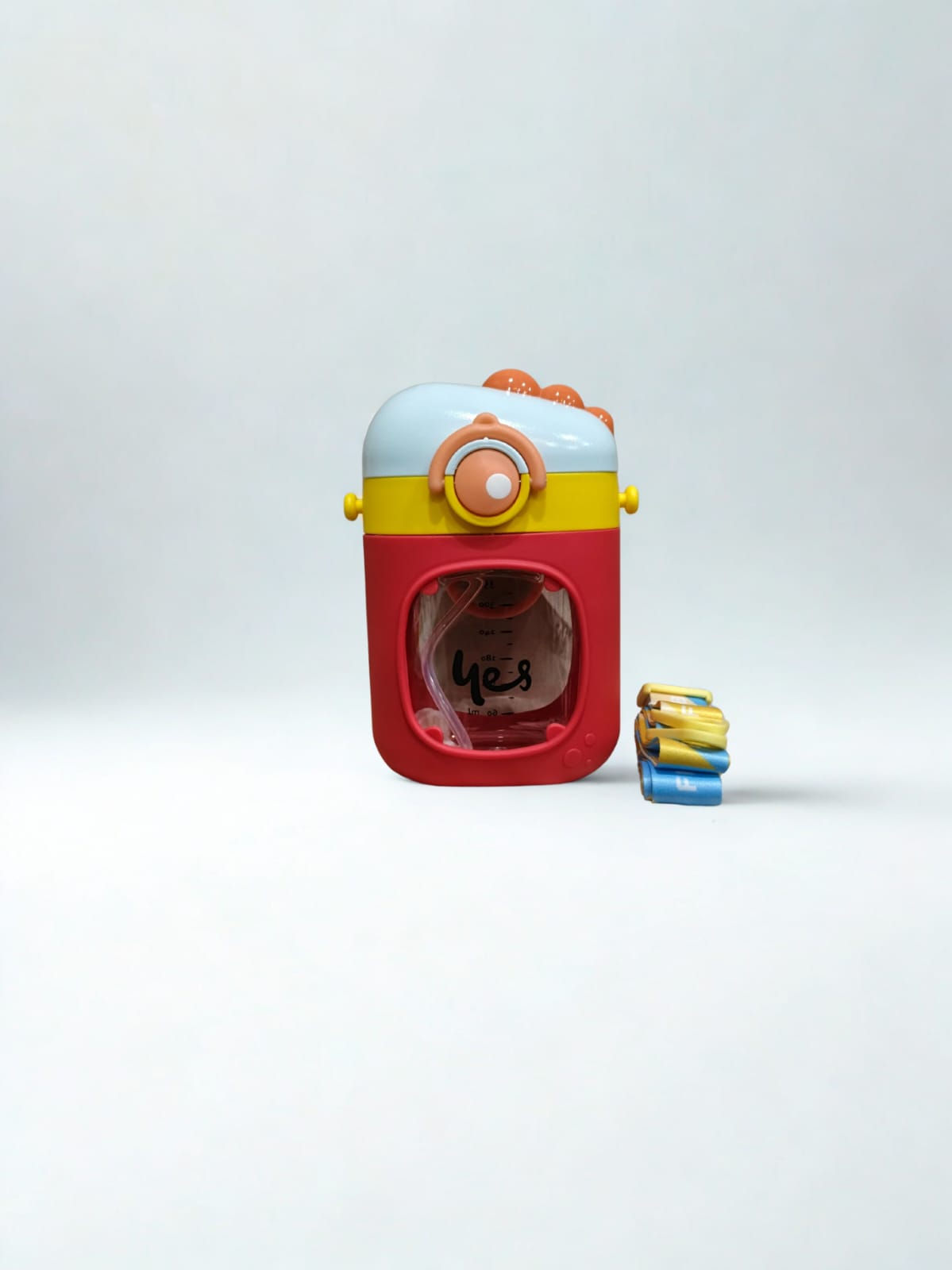 Yes Dinosaur Straw Cup With Strap